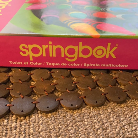 Twist of Color Springbok Puzzles 500 piece puzzle multi color crayons - Picture 3 of 13